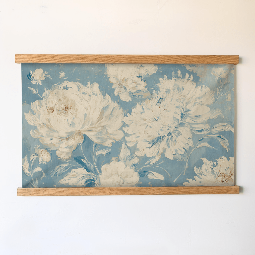 Peonies Bloom - Tapestry - Lemon Park