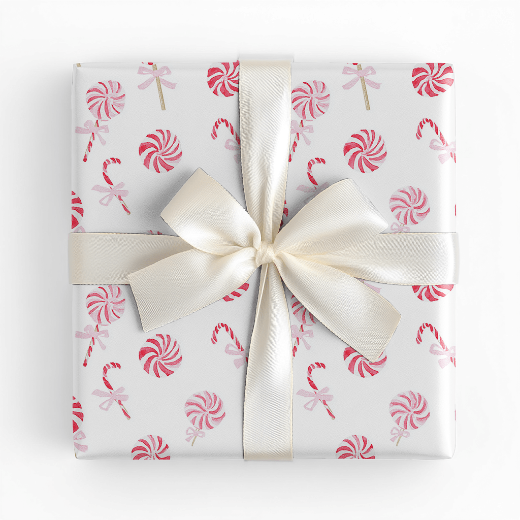 Peppermint Treats - Wrapping Paper - Lemon Park