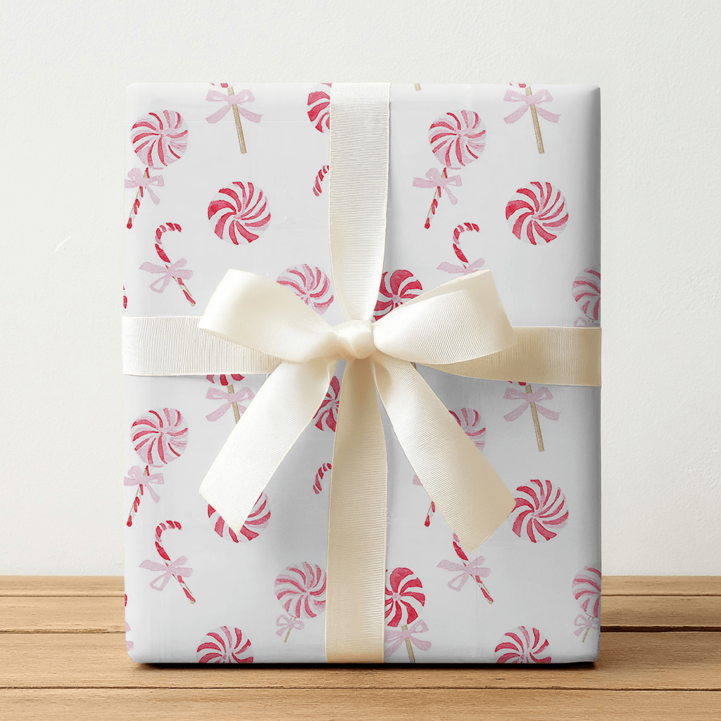 Peppermint Treats - Wrapping Paper - Lemon Park