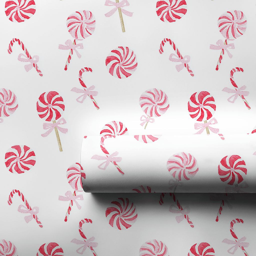 Peppermint Treats - Wrapping Paper - Lemon Park