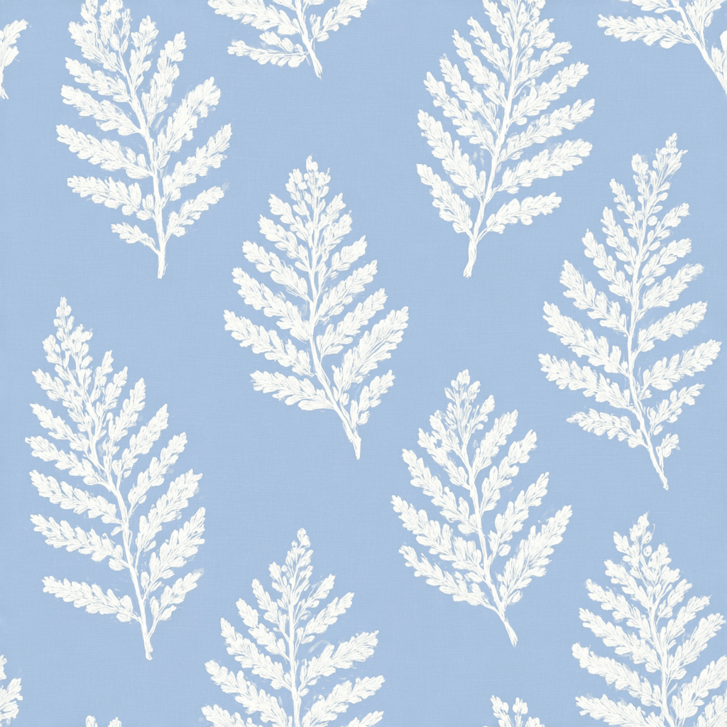 Periwinkle Branches Wallpaper - Lemon Park