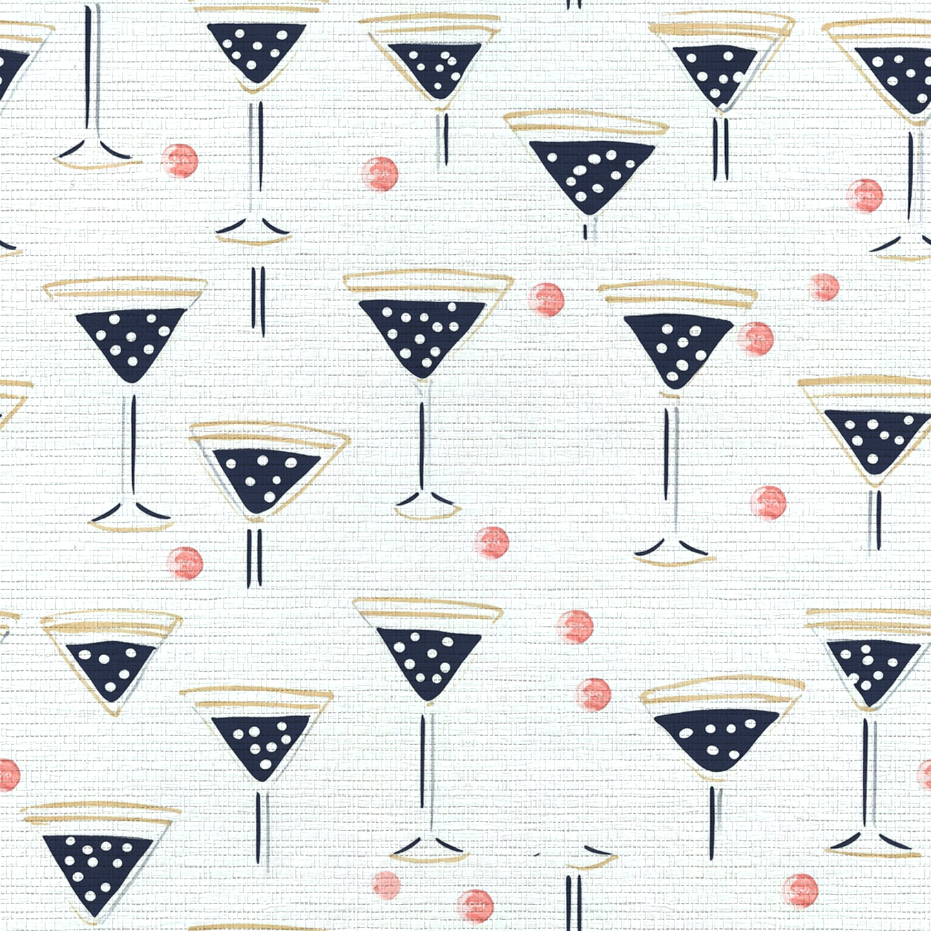 Perk Me Up Faux Grasscloth Wallpaper