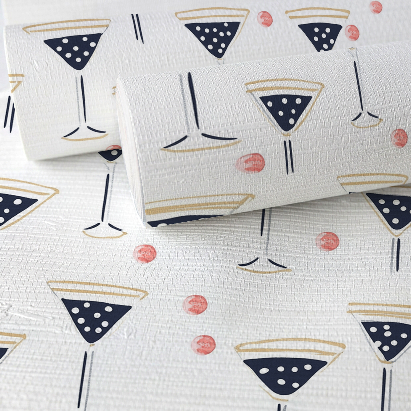 Perk Me Up Faux Grasscloth Wallpaper