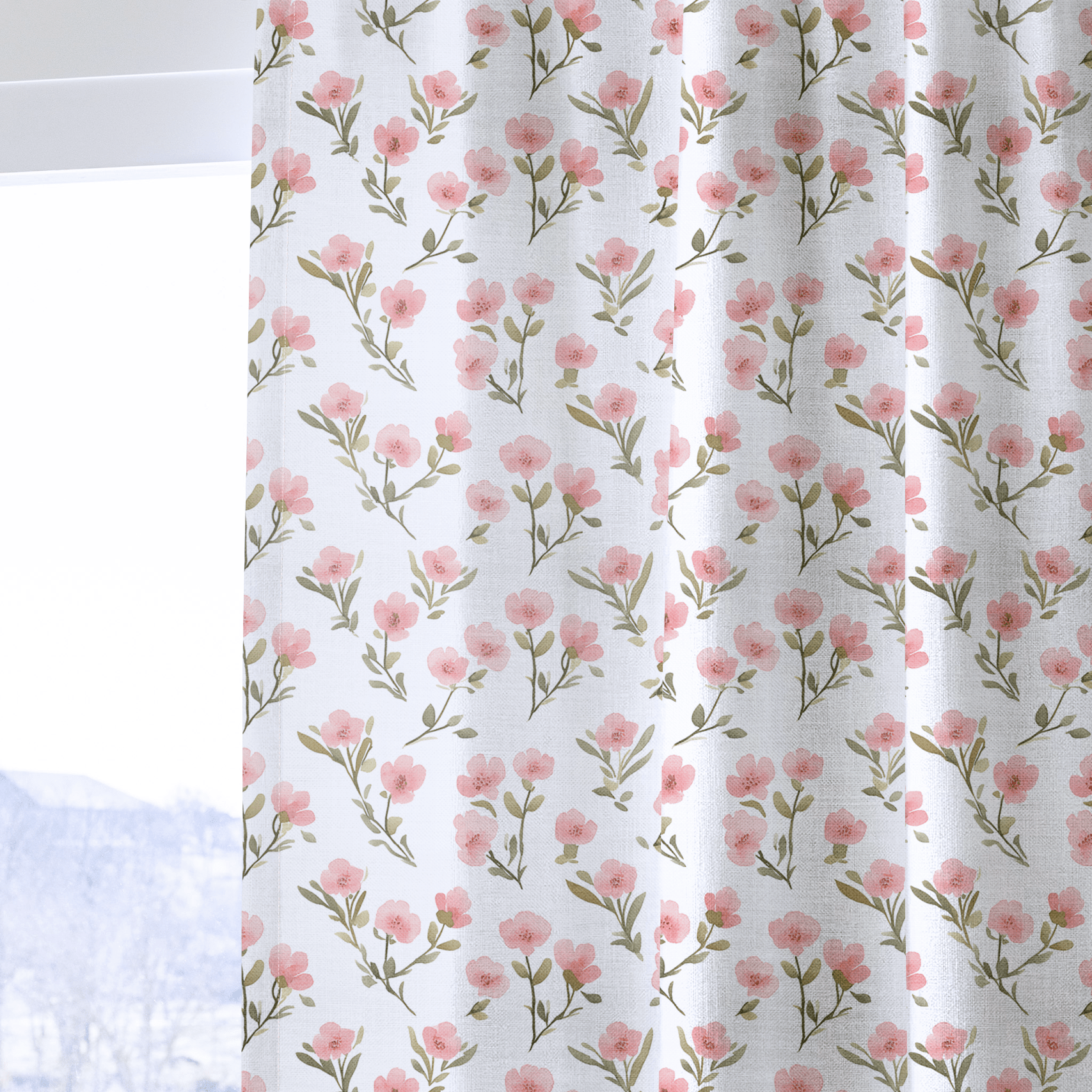 Petal Blush - Drapery - Lemon Park