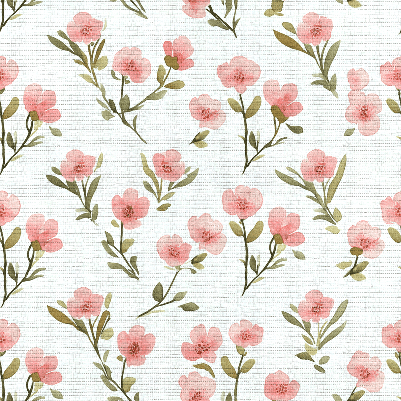 Petal Blush Faux Grasscloth Wallpaper - Lemon Park