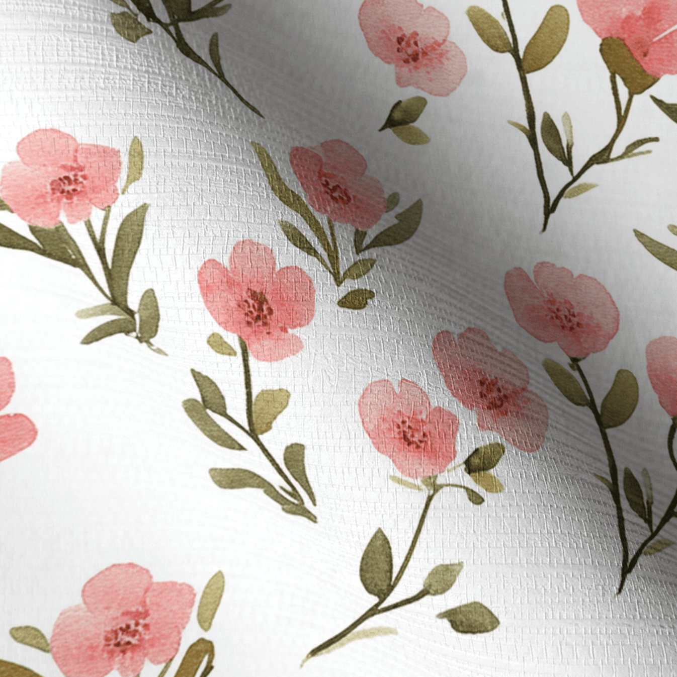 Petal Blush Faux Grasscloth Wallpaper - Lemon Park