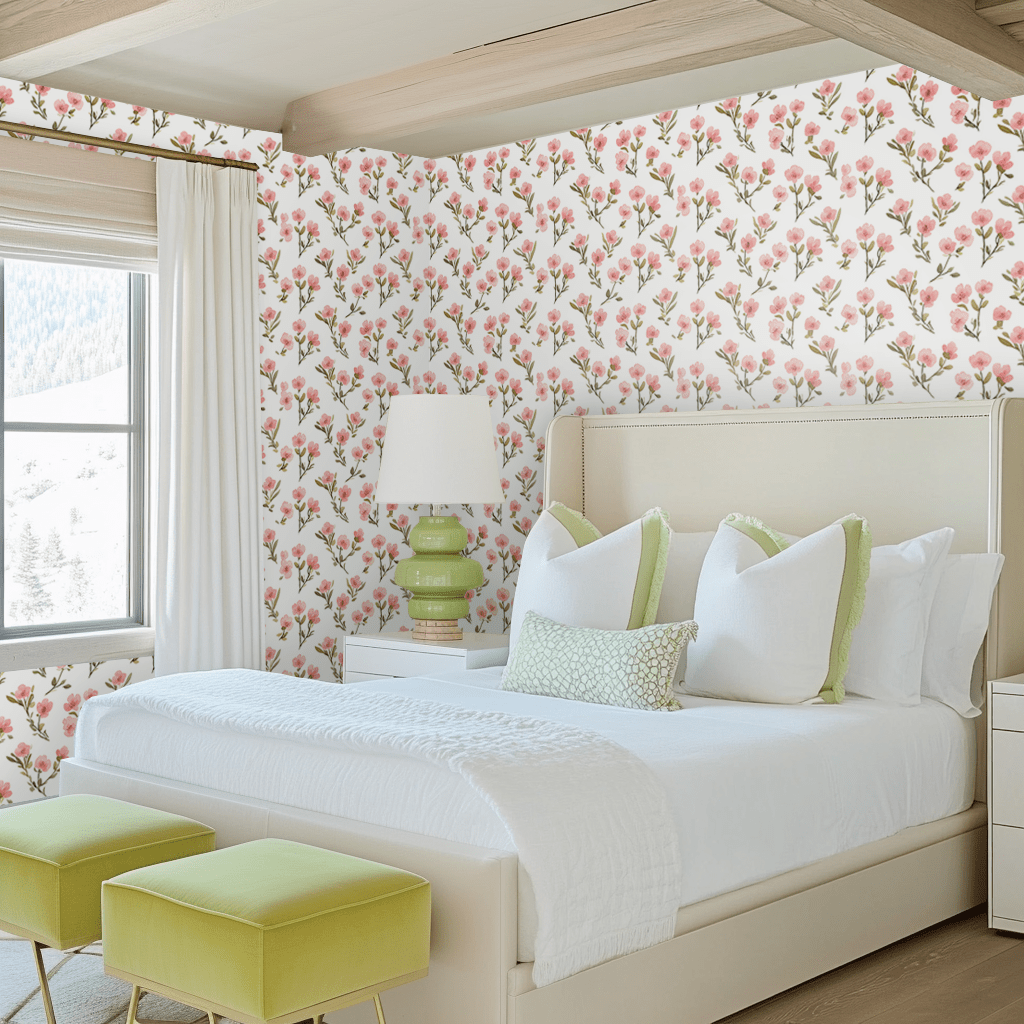 Petal Blush Wallpaper - Lemon Park