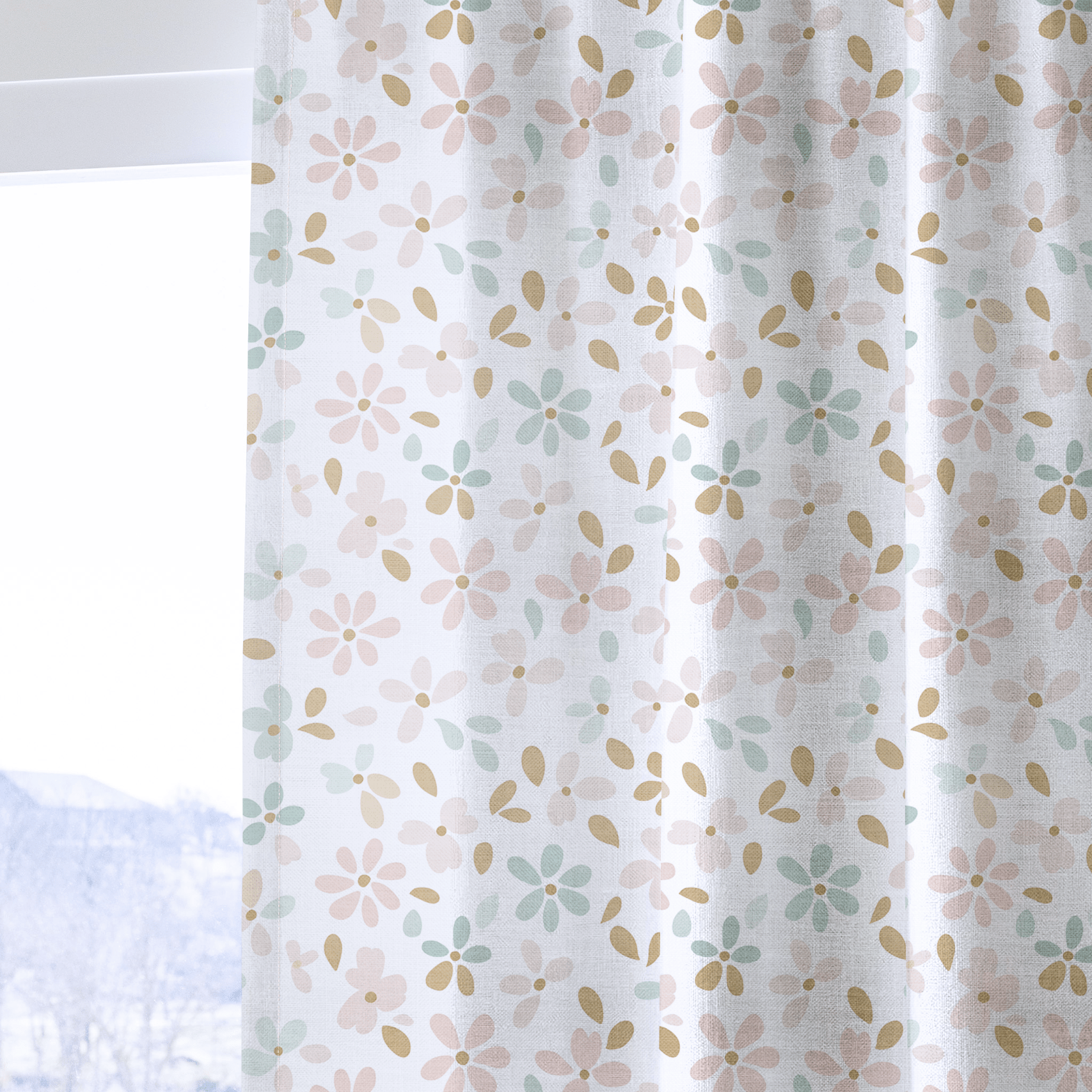 Petal Dots - Drapery - Lemon Park