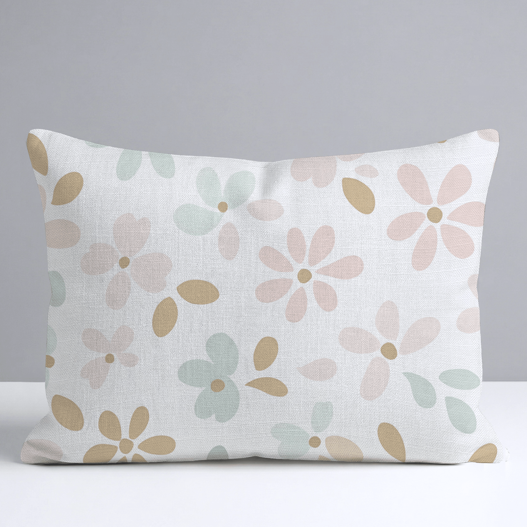 Petal Dots Throw Pillow - Lemon Park