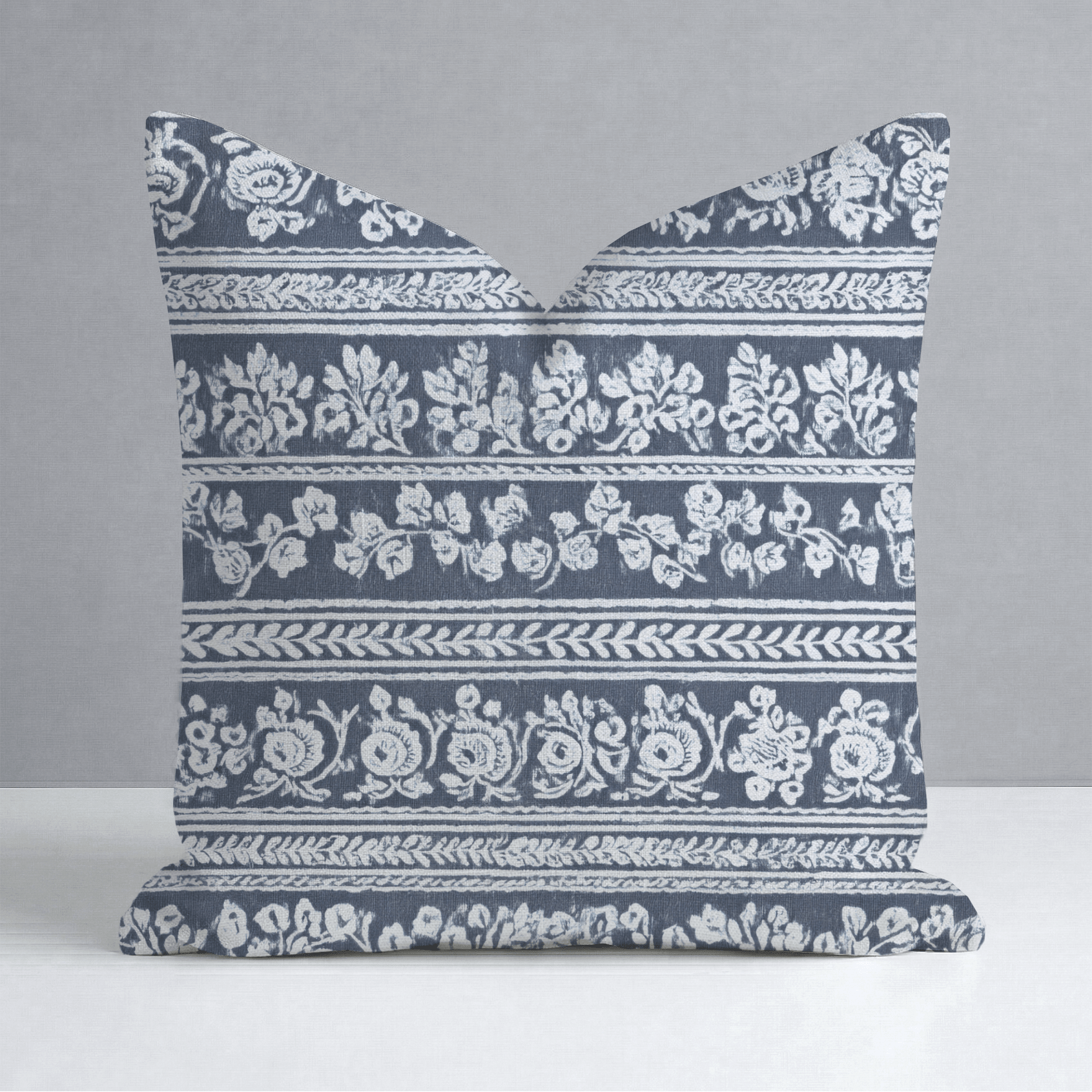 Petal Glen Throw Pillow - Lemon Park
