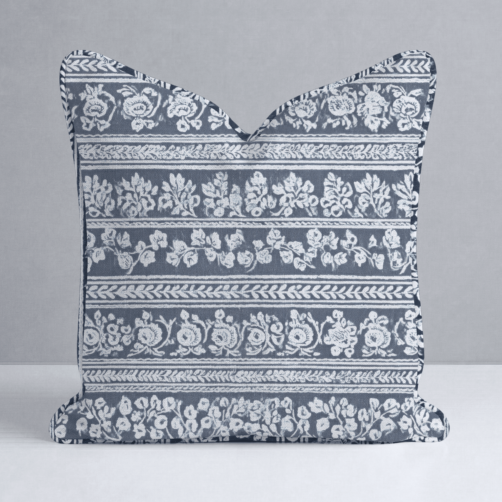Petal Glen Throw Pillow - Lemon Park