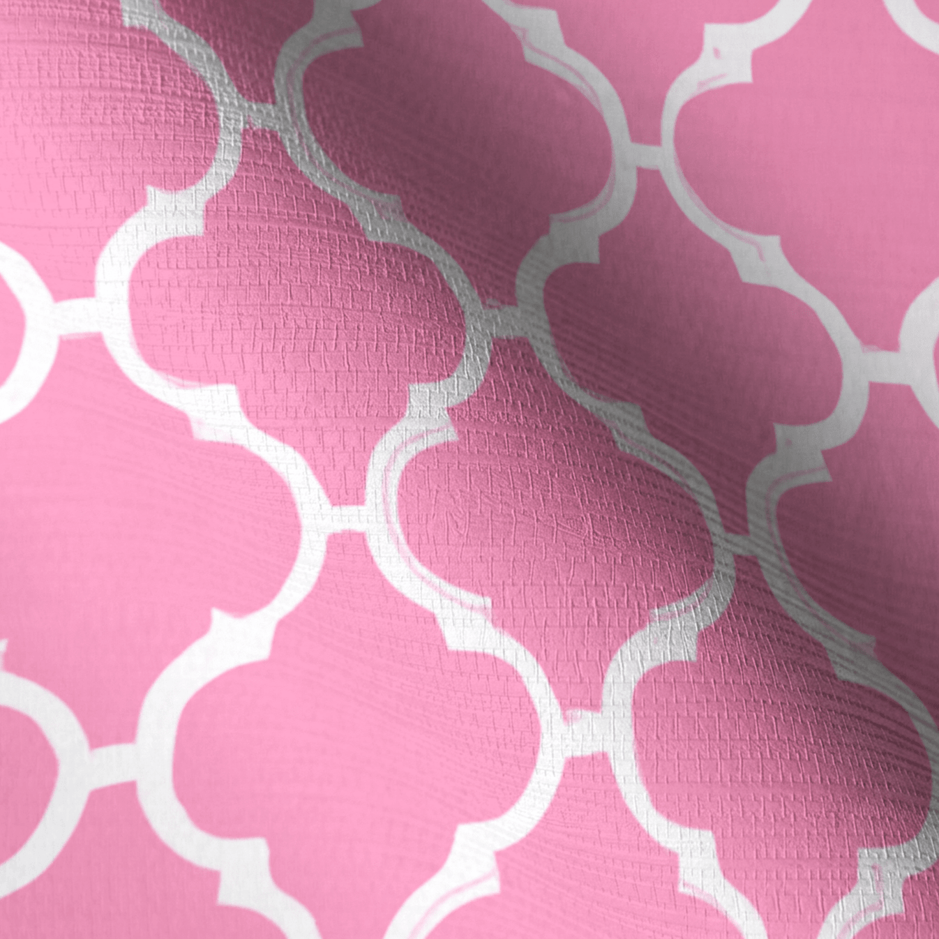 Petal Lattice Faux Grasscloth Wallpaper - Lemon Park