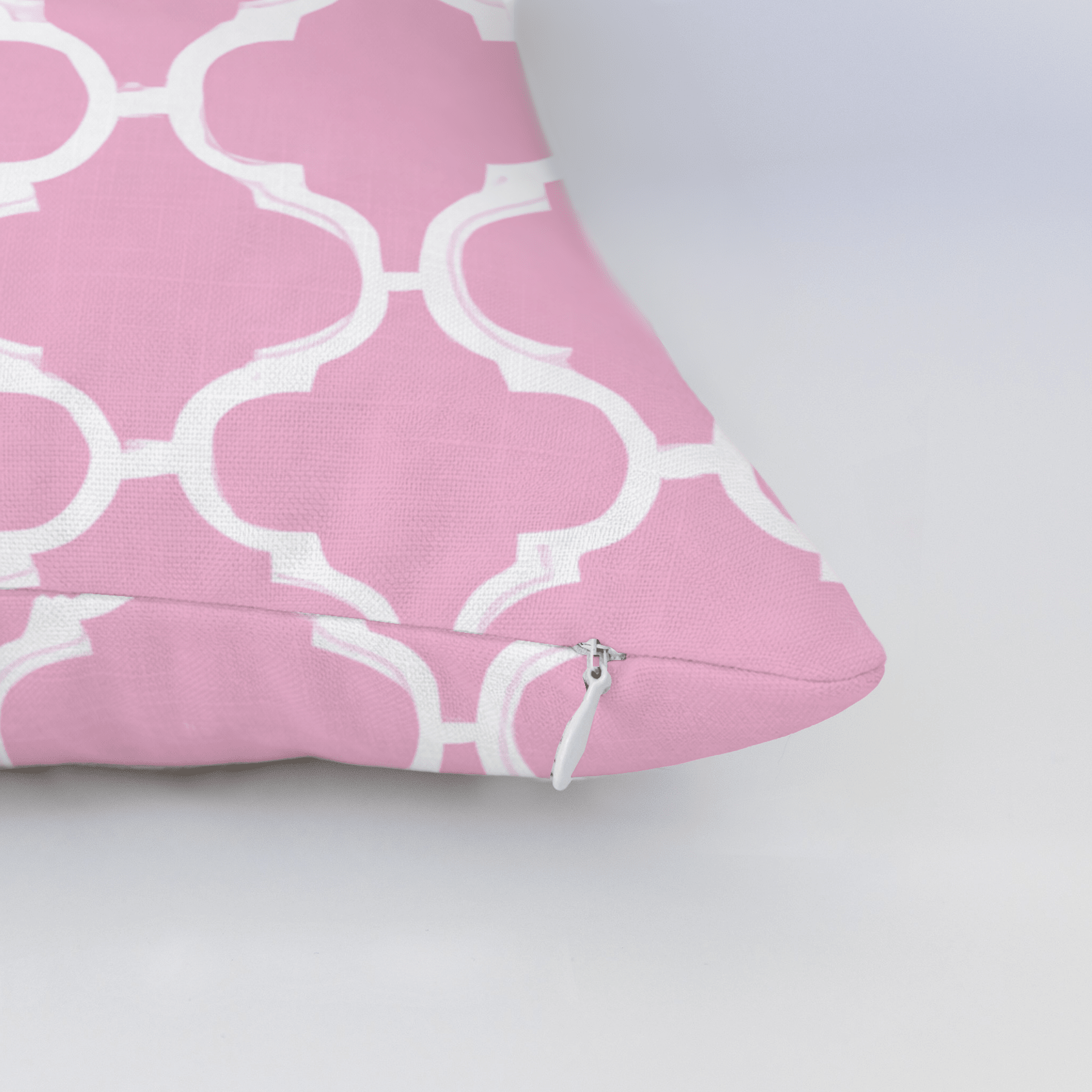 Petal Lattice Throw Pillow - Lemon Park
