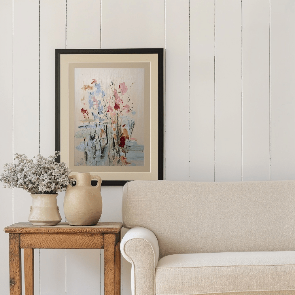 Petals on Linen - Art Print - Lemon Park