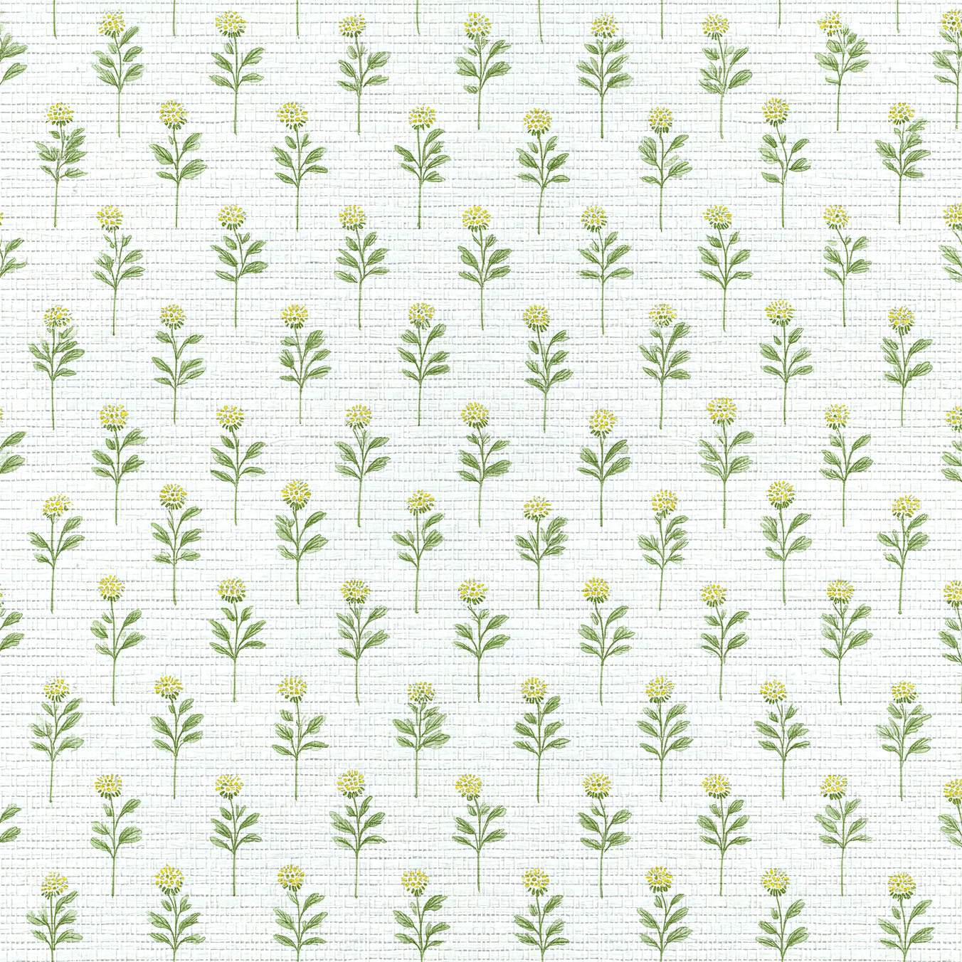 Pick Me Faux Grasscloth Wallpaper - Lemon Park