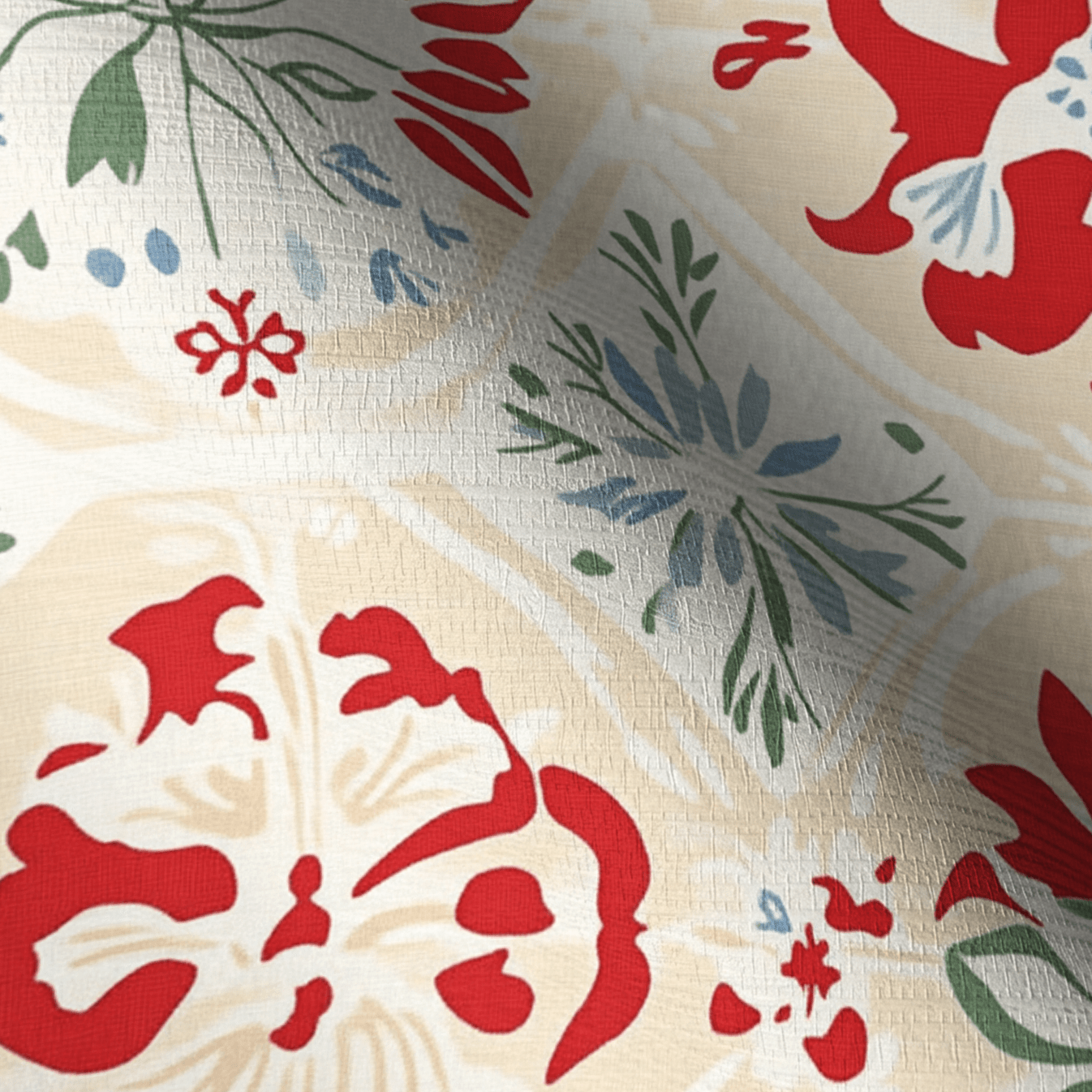 Picnic Faux Grasscloth Wallpaper - Lemon Park