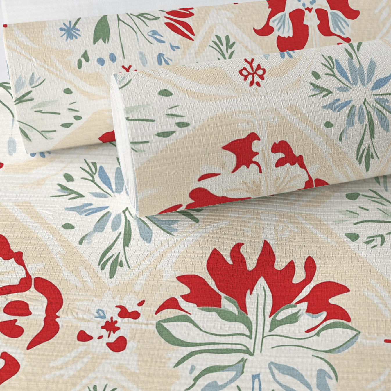 Picnic Faux Grasscloth Wallpaper - Lemon Park