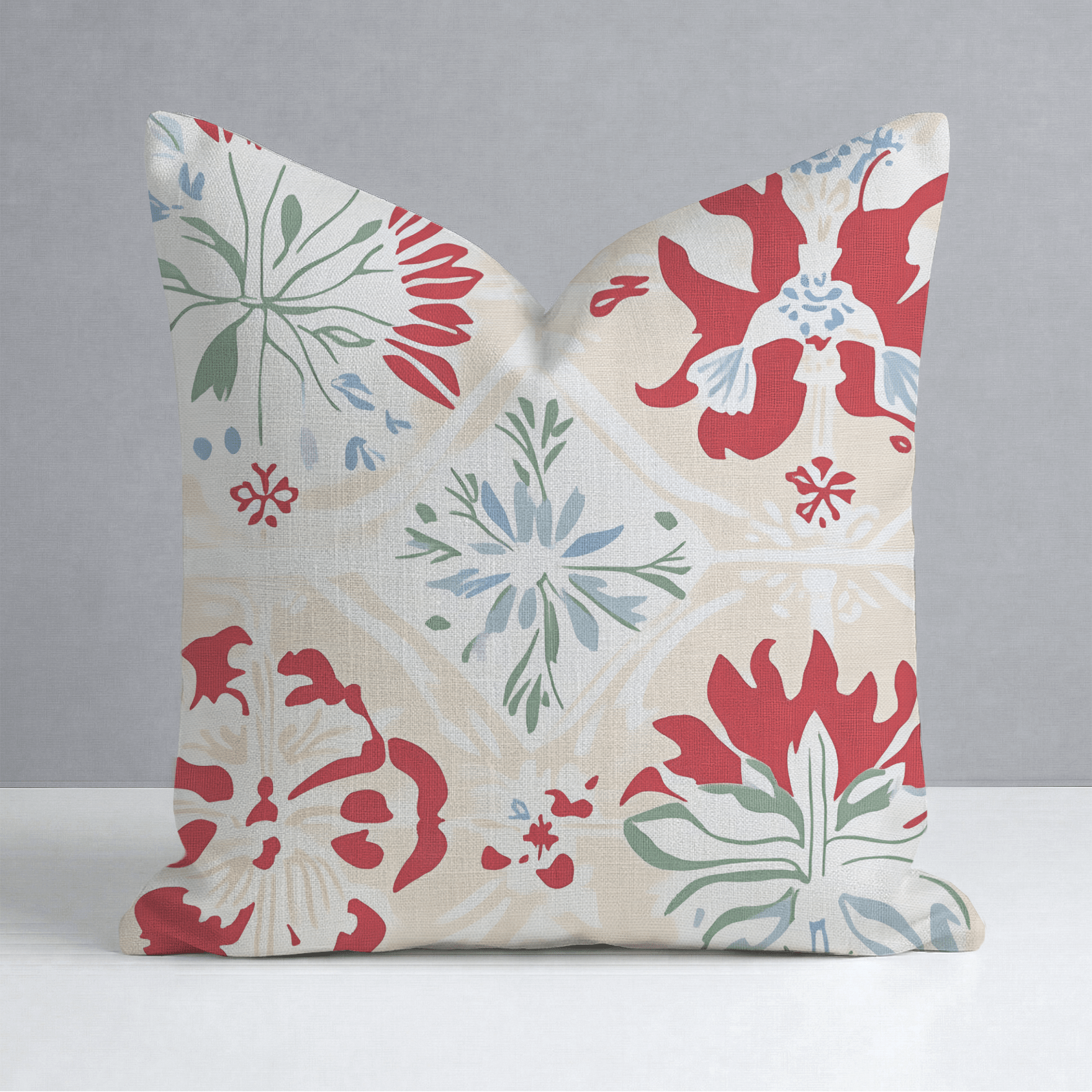 Picnic Throw Pillow - Lemon Park