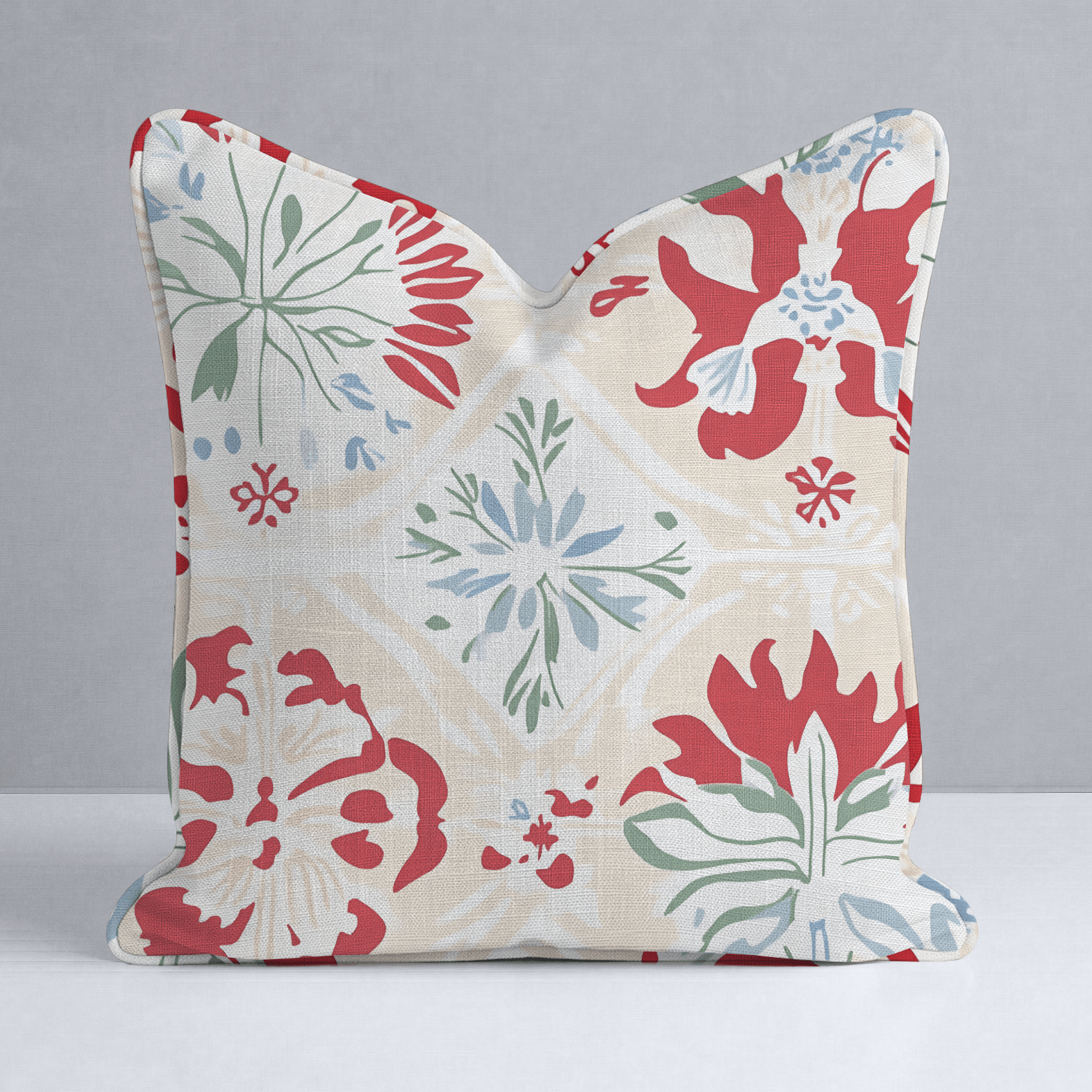 Picnic Throw Pillow - Lemon Park