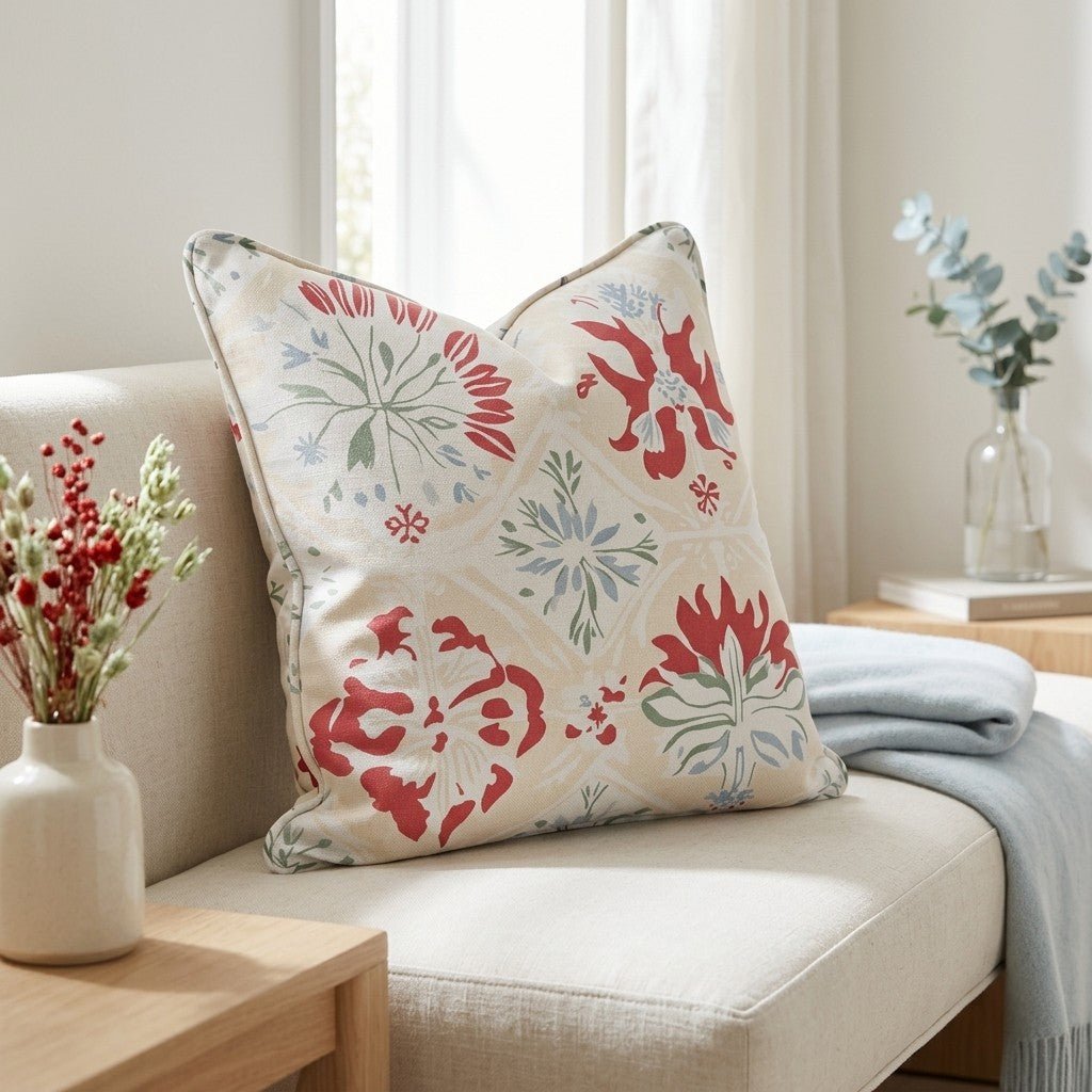 Picnic Throw Pillow - Lemon Park
