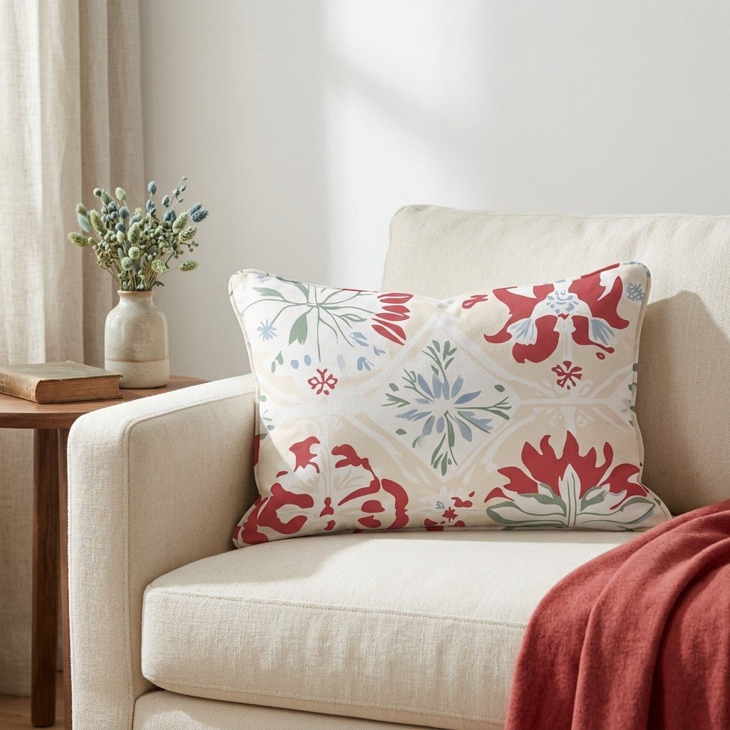 Picnic Throw Pillow - Lemon Park