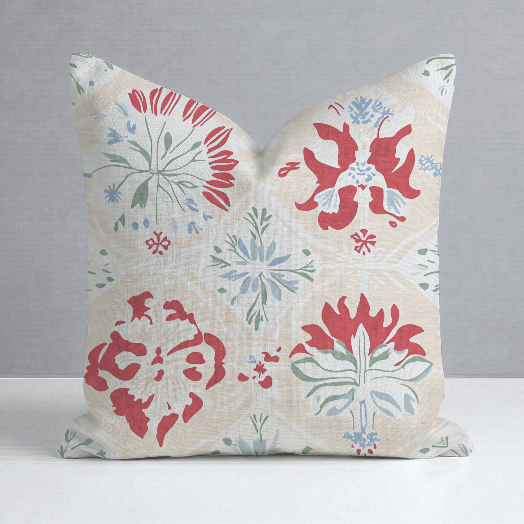 Picnic Throw Pillow - Lemon Park