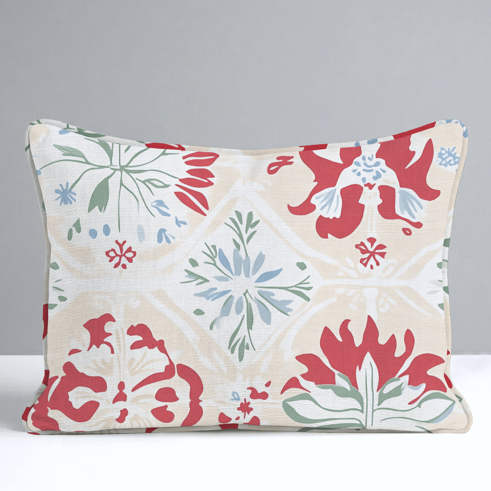 Picnic Throw Pillow - Lemon Park