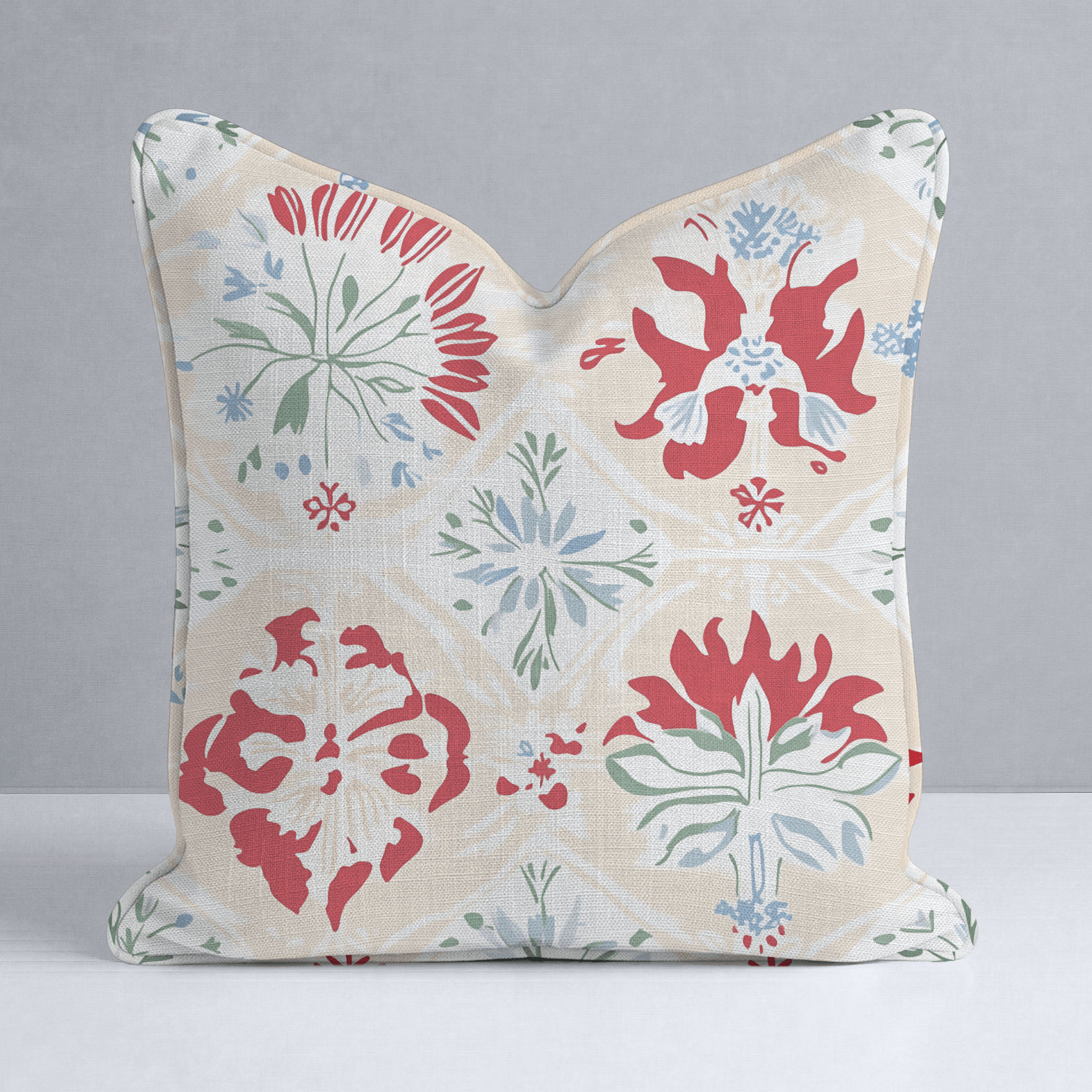 Picnic Throw Pillow - Lemon Park