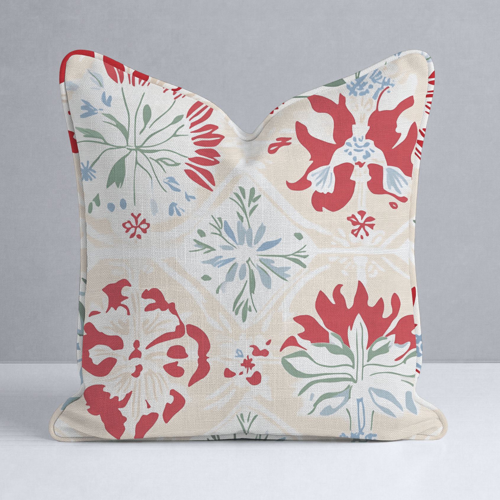 Picnic Throw Pillow - Lemon Park