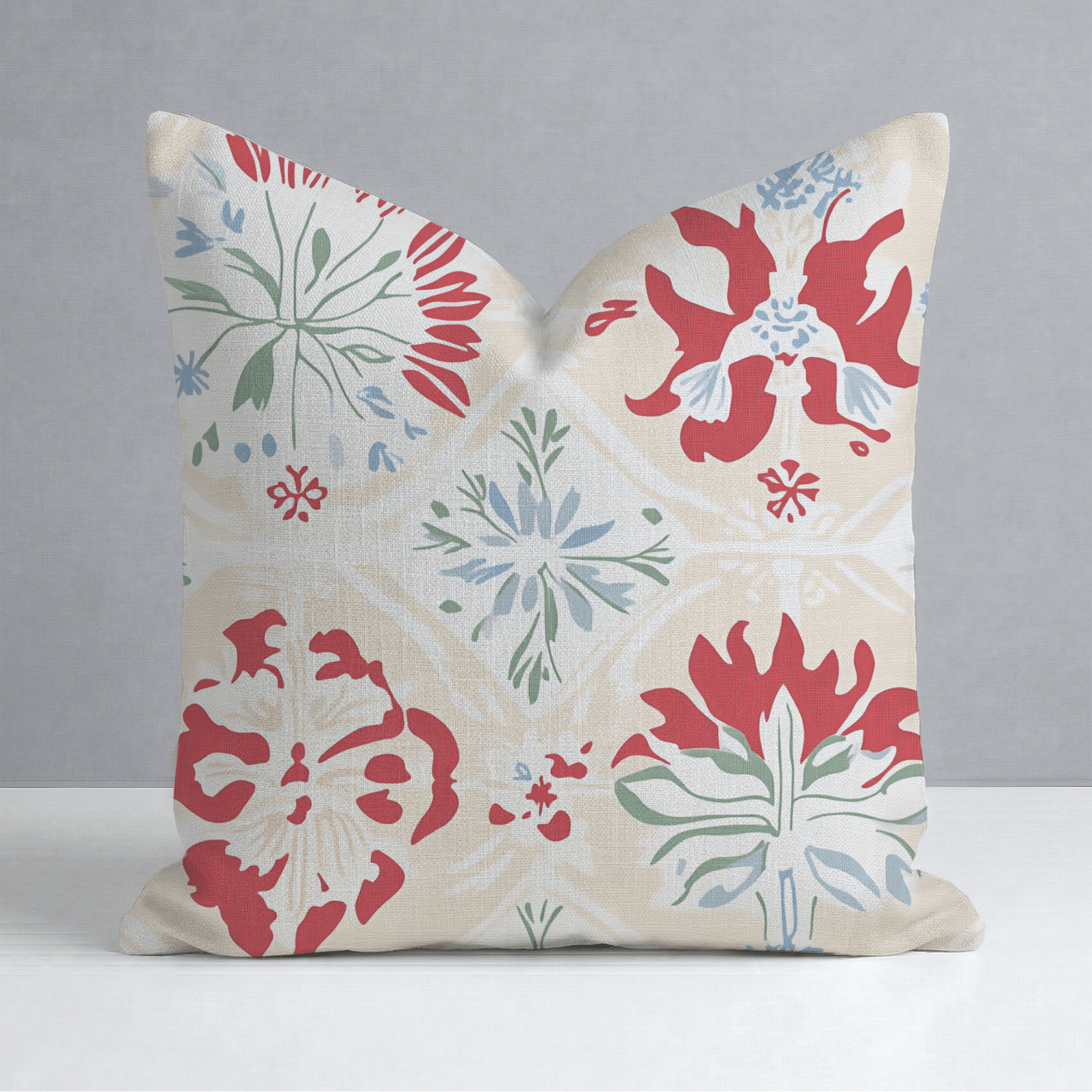 Picnic Throw Pillow - Lemon Park