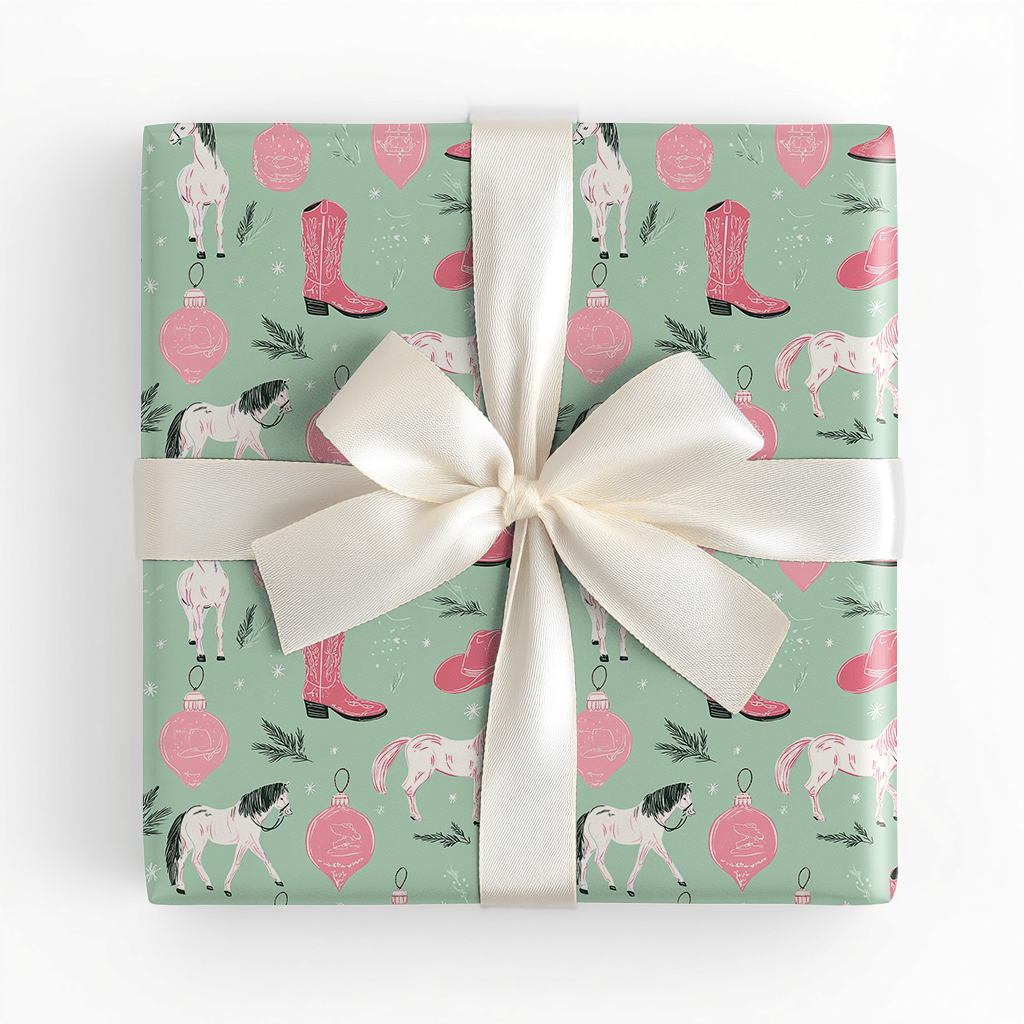 Pine & Pony Christmas - Wrapping Paper - Lemon Park