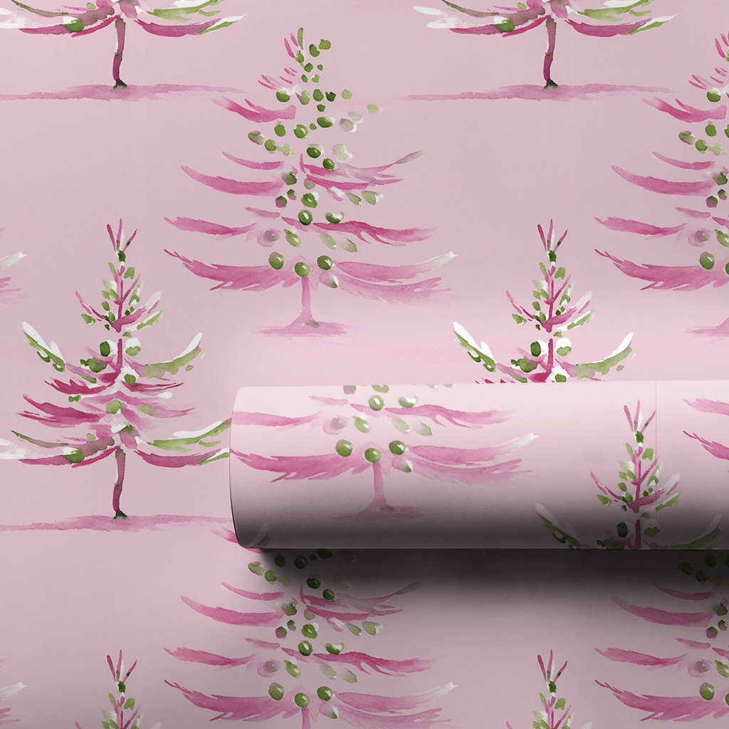 Pink Frost - Wrapping Paper - Lemon Park