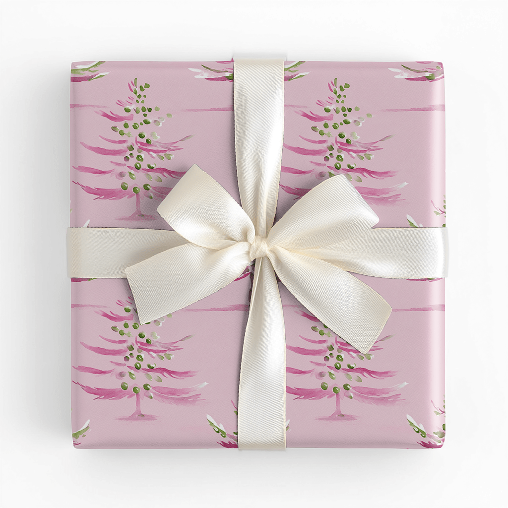 Pink Frost - Wrapping Paper - Lemon Park