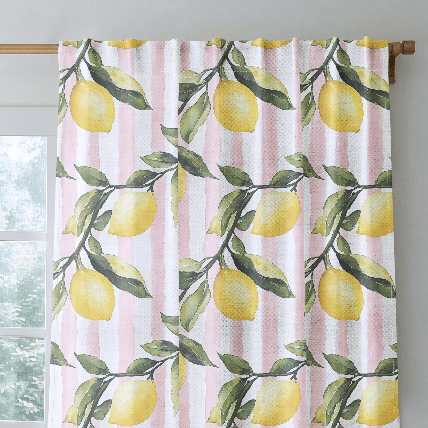 Pink Lemonade - Drapery - Lemon Park