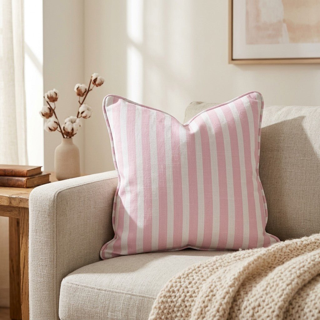 Pink Spencer Throw Pillow - Lemon Park