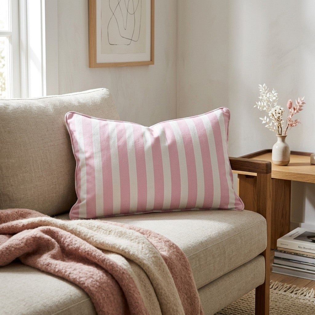 Pink Spencer Throw Pillow - Lemon Park