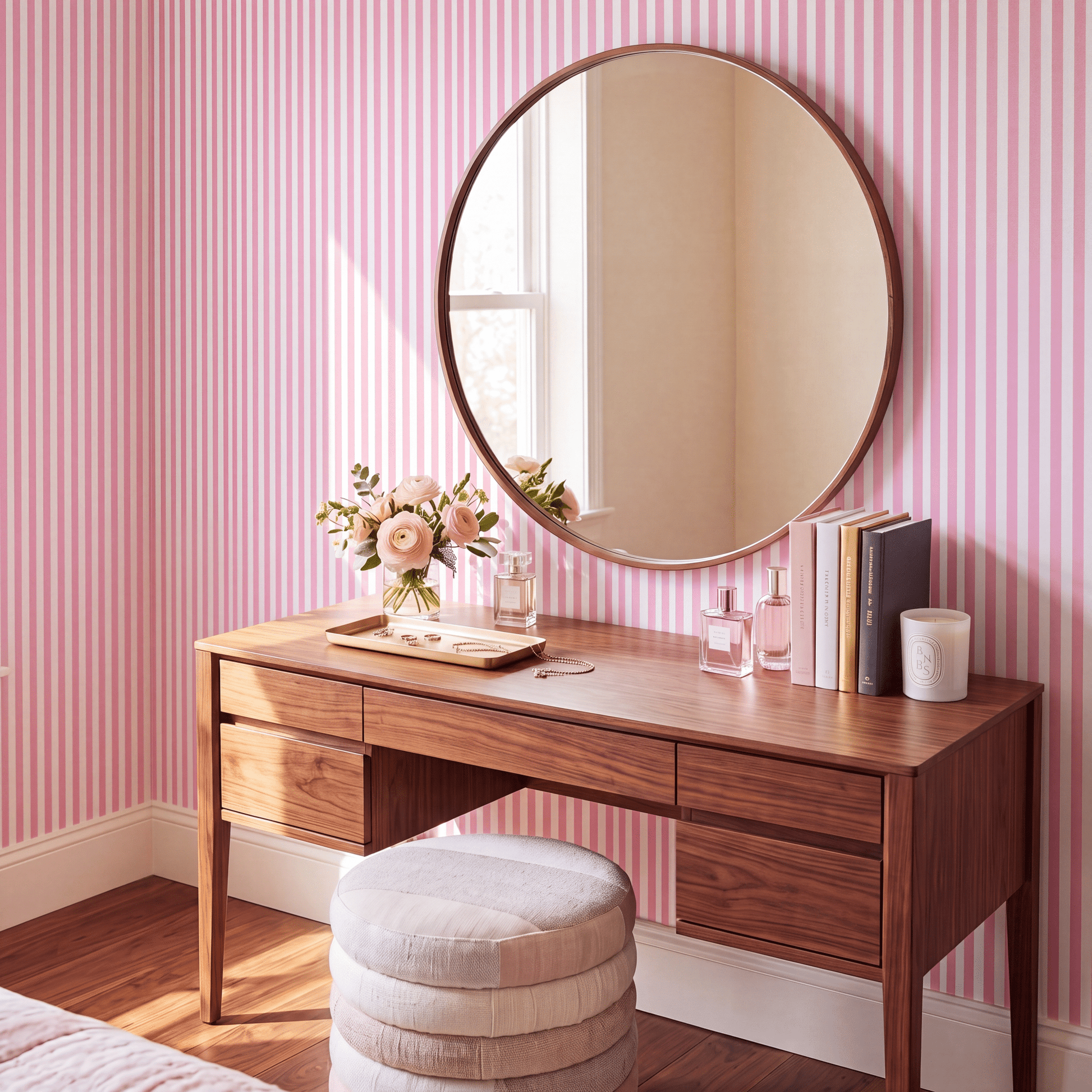 Pink Spencer Wallpaper - Lemon Park