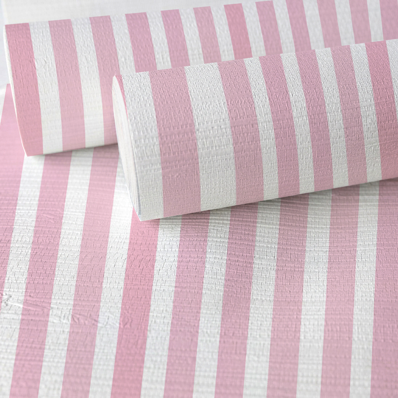 Pink Spencer Faux Grasscloth Wallpaper