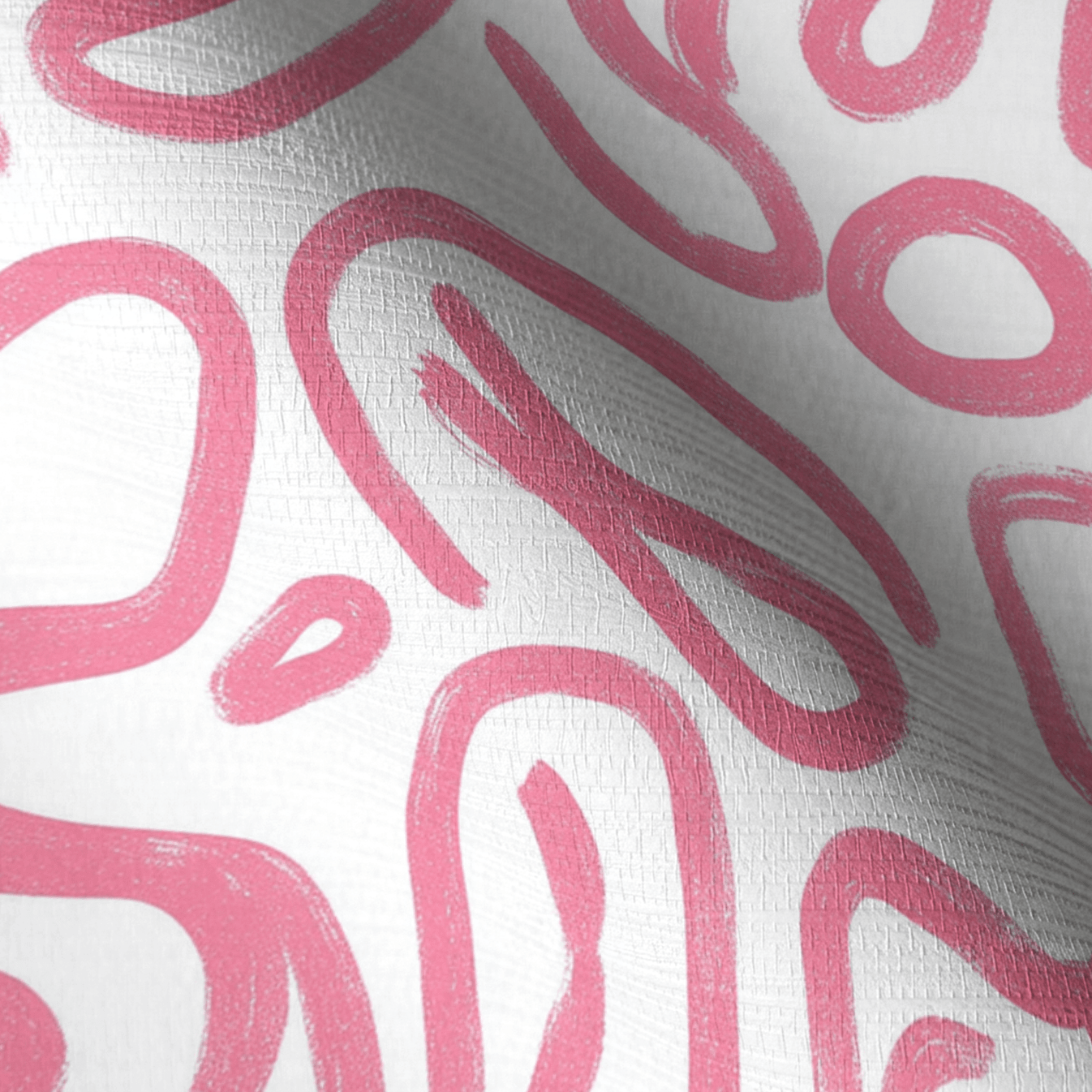 Pink Tangle Faux Grasscloth Wallpaper - Lemon Park