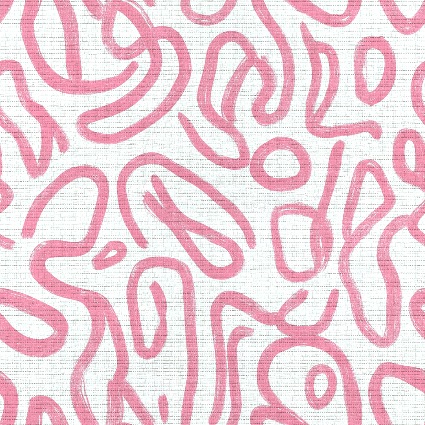 Pink Tangle Faux Grasscloth Wallpaper - Lemon Park