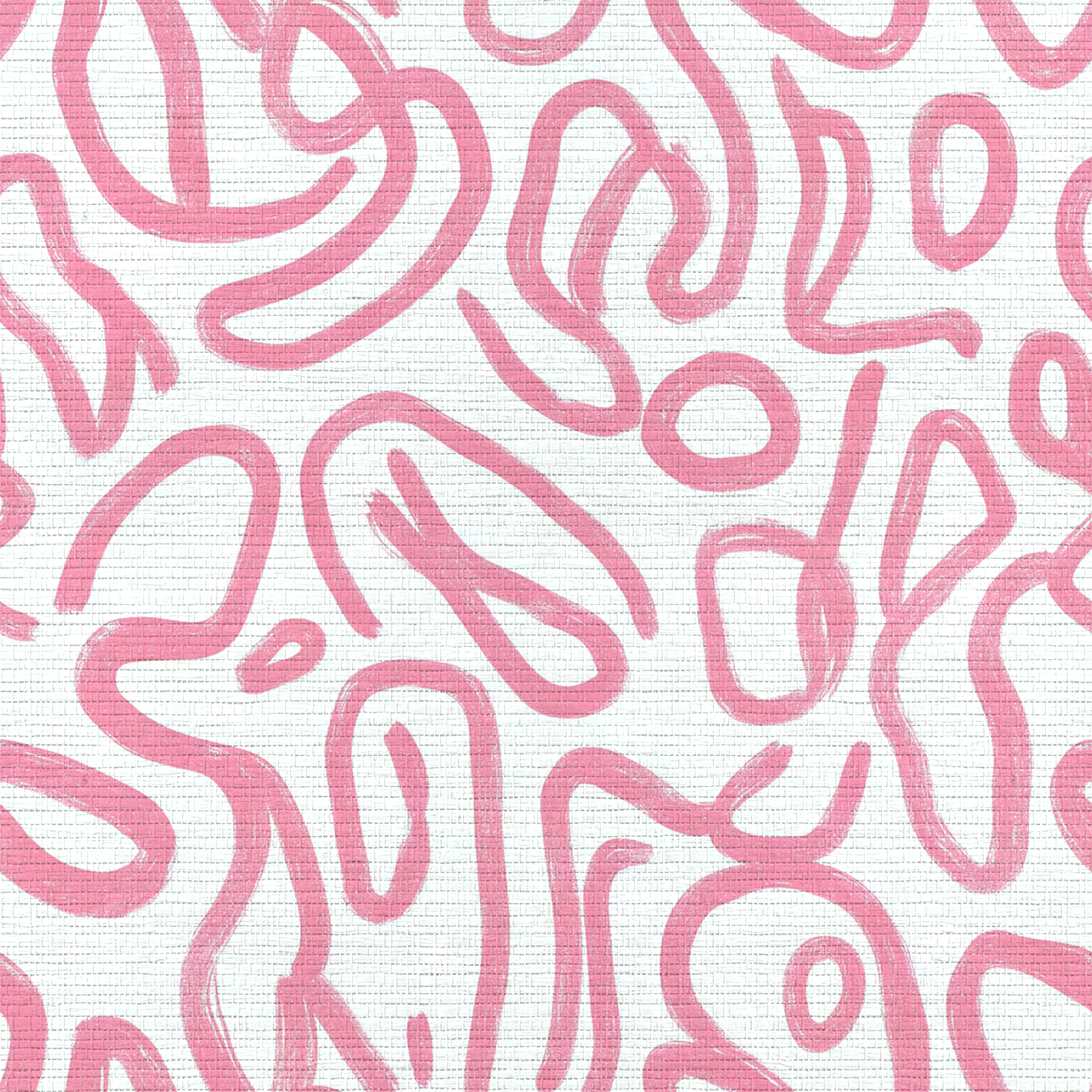 Pink Tangle Faux Grasscloth Wallpaper