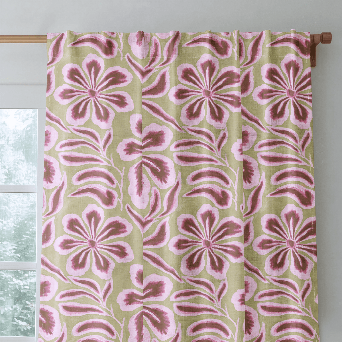 Pinwheel Bloom - Drapery - Lemon Park