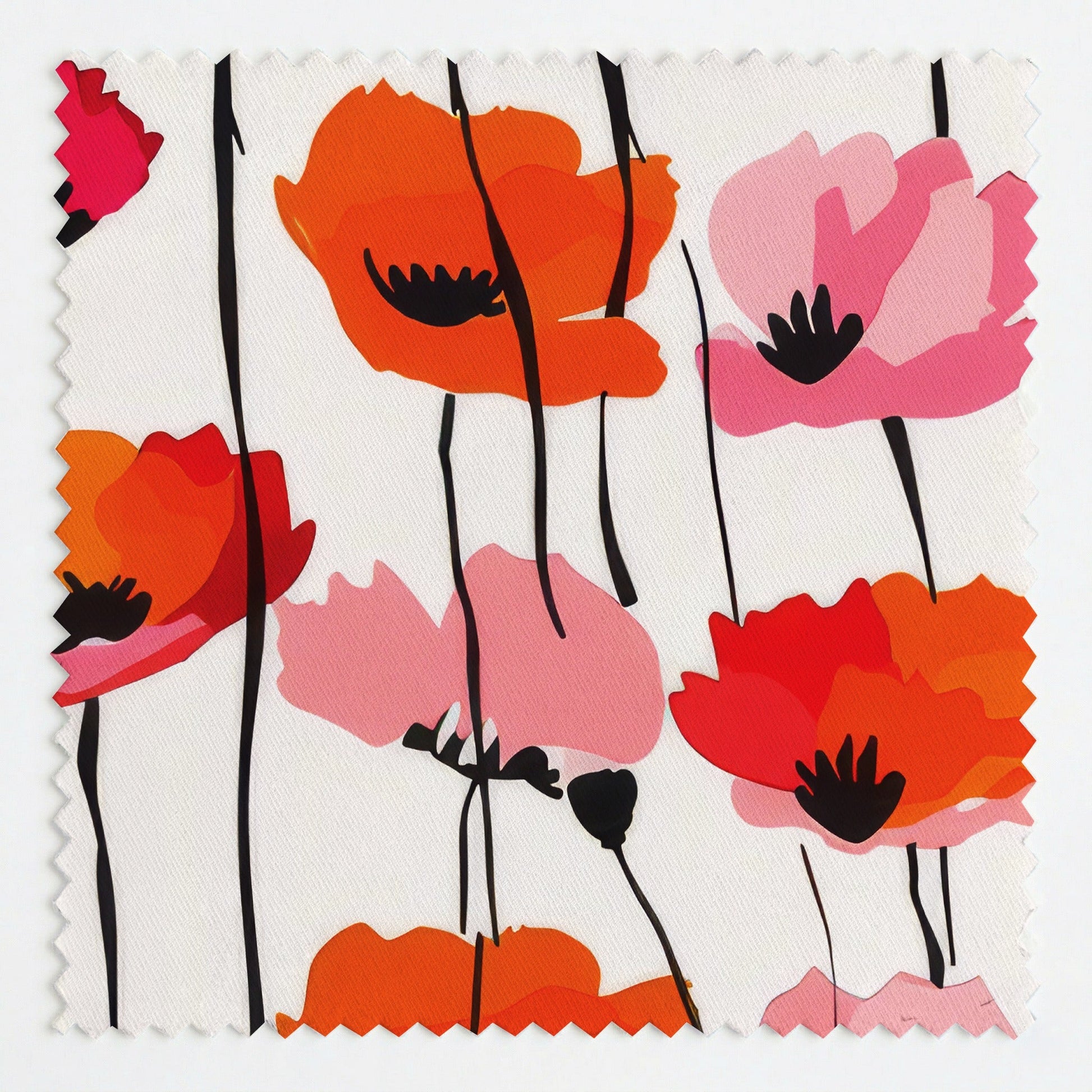 Piper's Poppy Parade - Fabric - Lemon Park