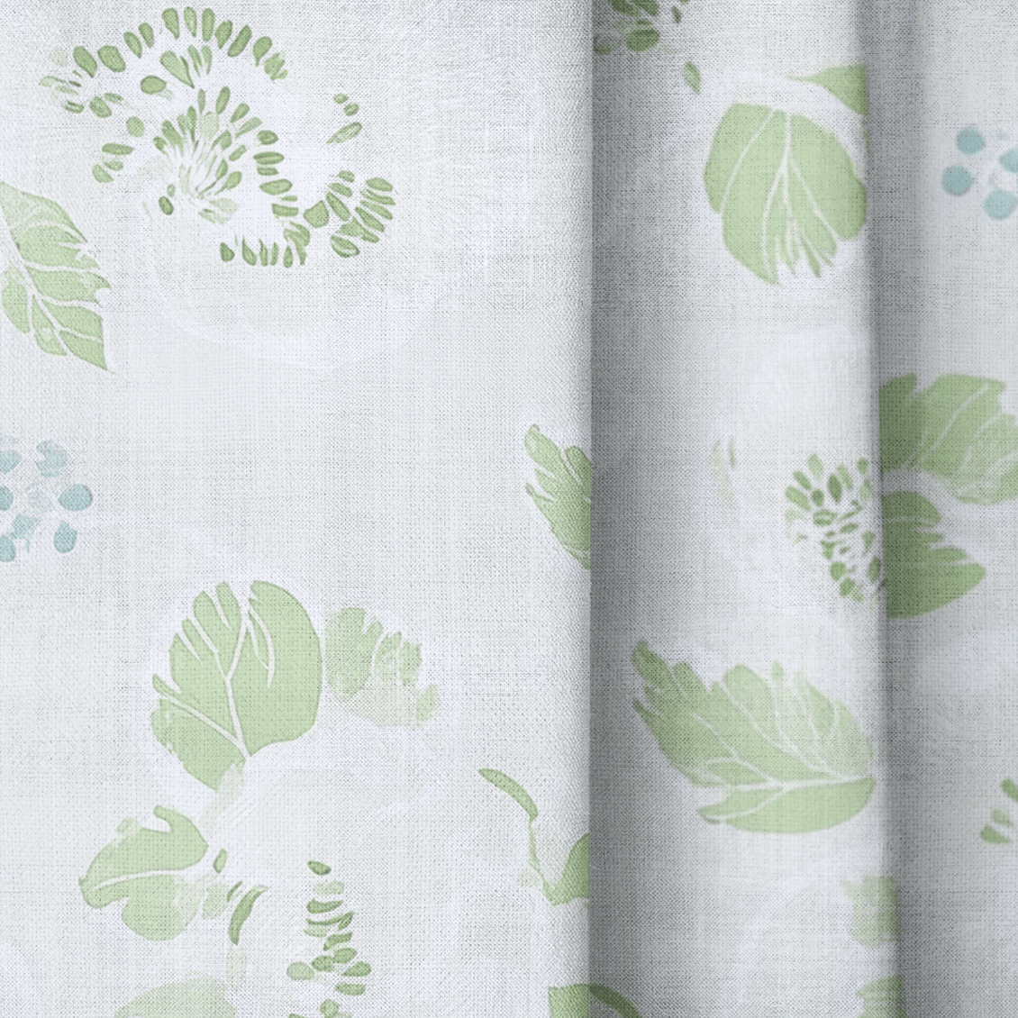 Pistachio Petals - Drapery - Lemon Park
