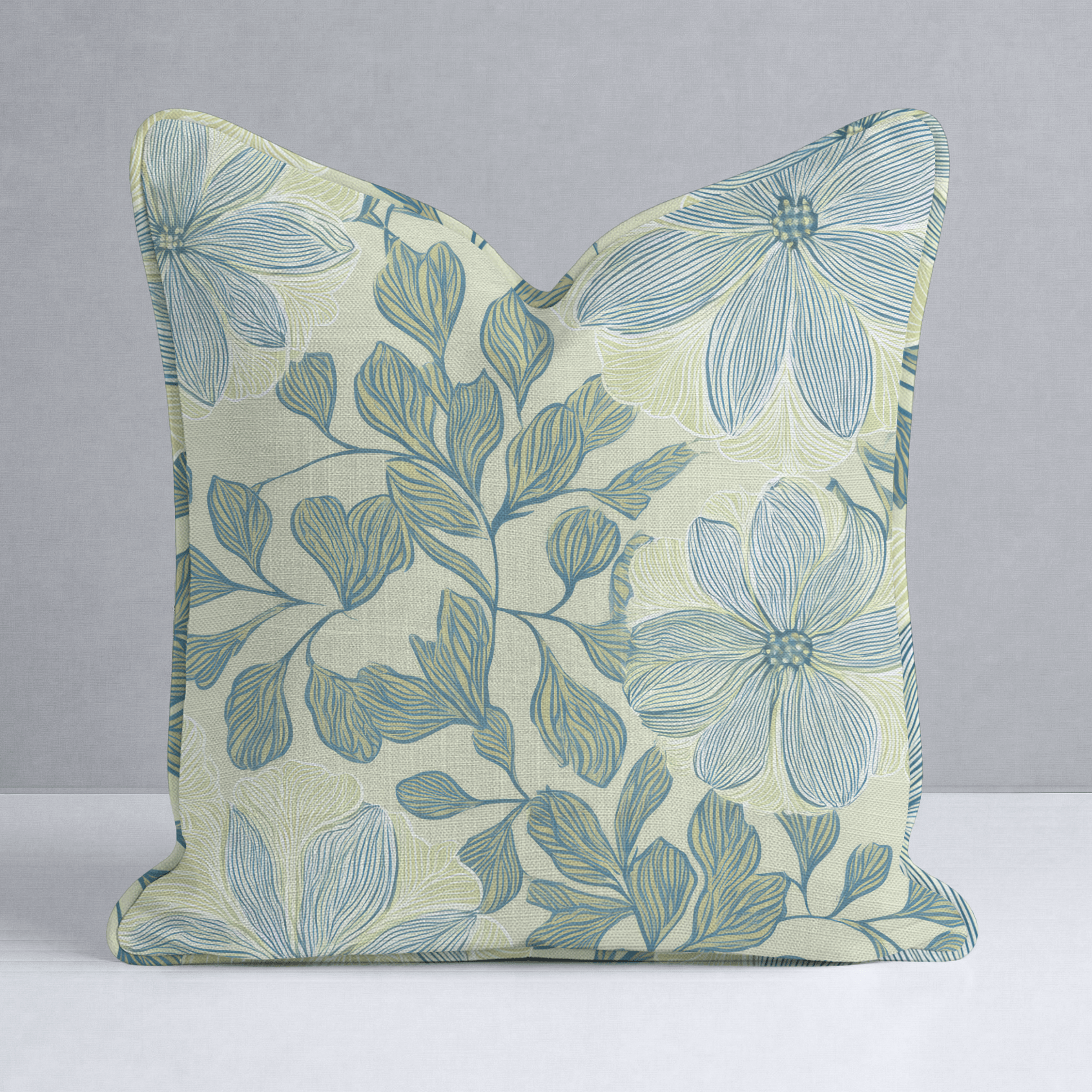 Pistachios Throw Pillow - Lemon Park