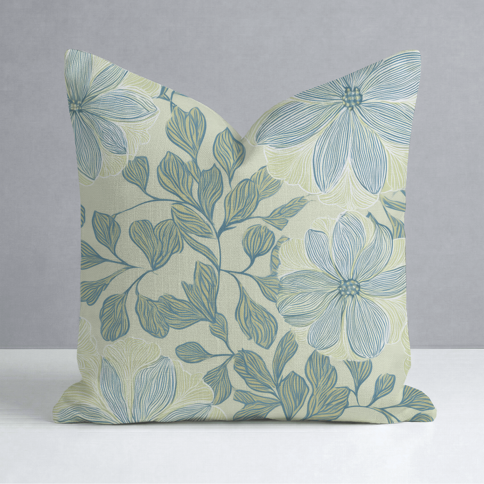 Pistachios Throw Pillow - Lemon Park