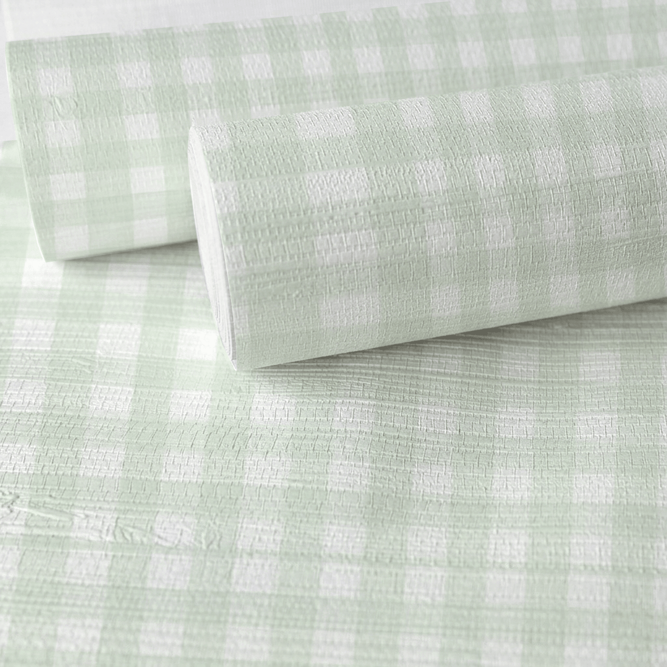 Plaid About It Faux Grasscloth Wallpaper - Lemon Park