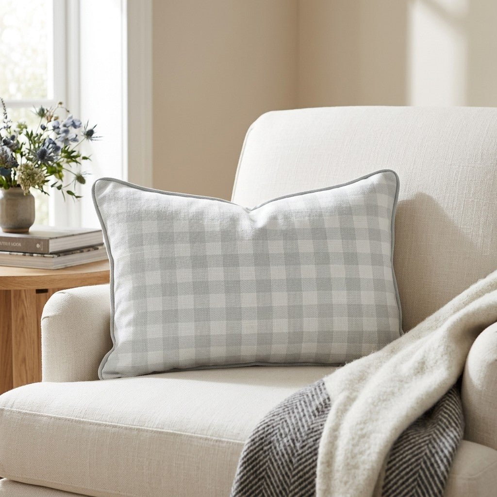 Plaid About It Throw Pillow - Lemon Park