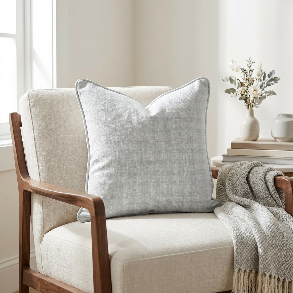 Plaid About It Throw Pillow - Lemon Park