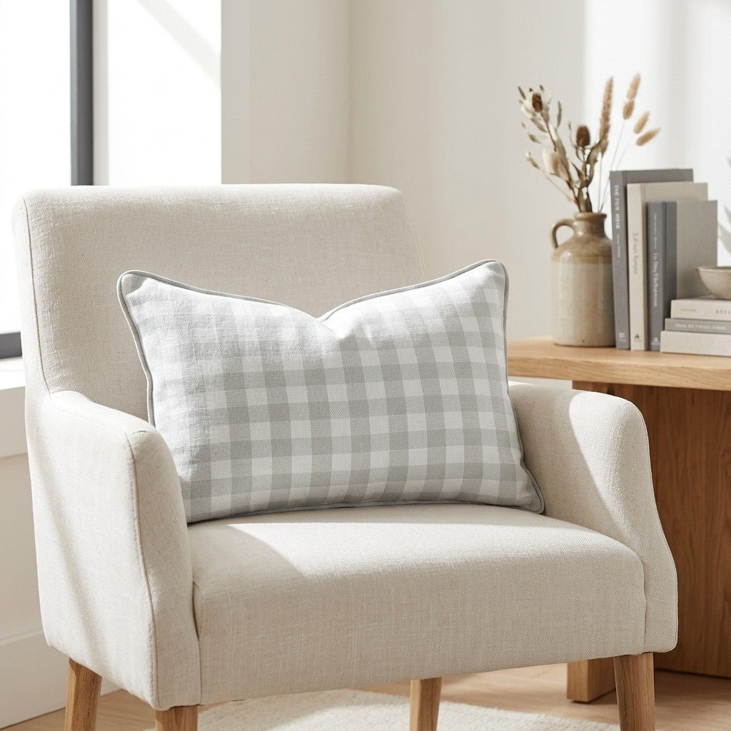 Plaid About It Throw Pillow - Lemon Park